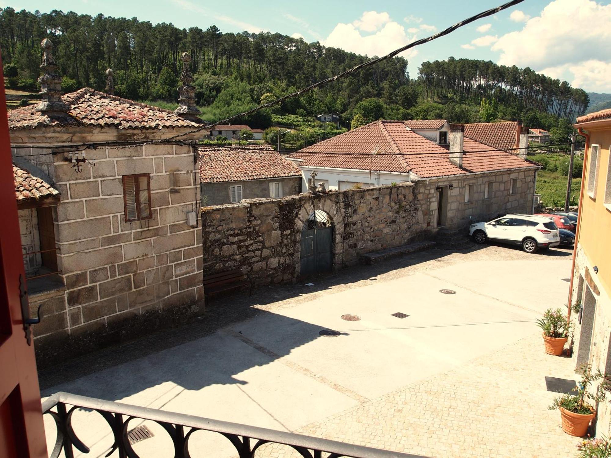 Casa Da Praza Konuk evi Lobios Dış mekan fotoğraf