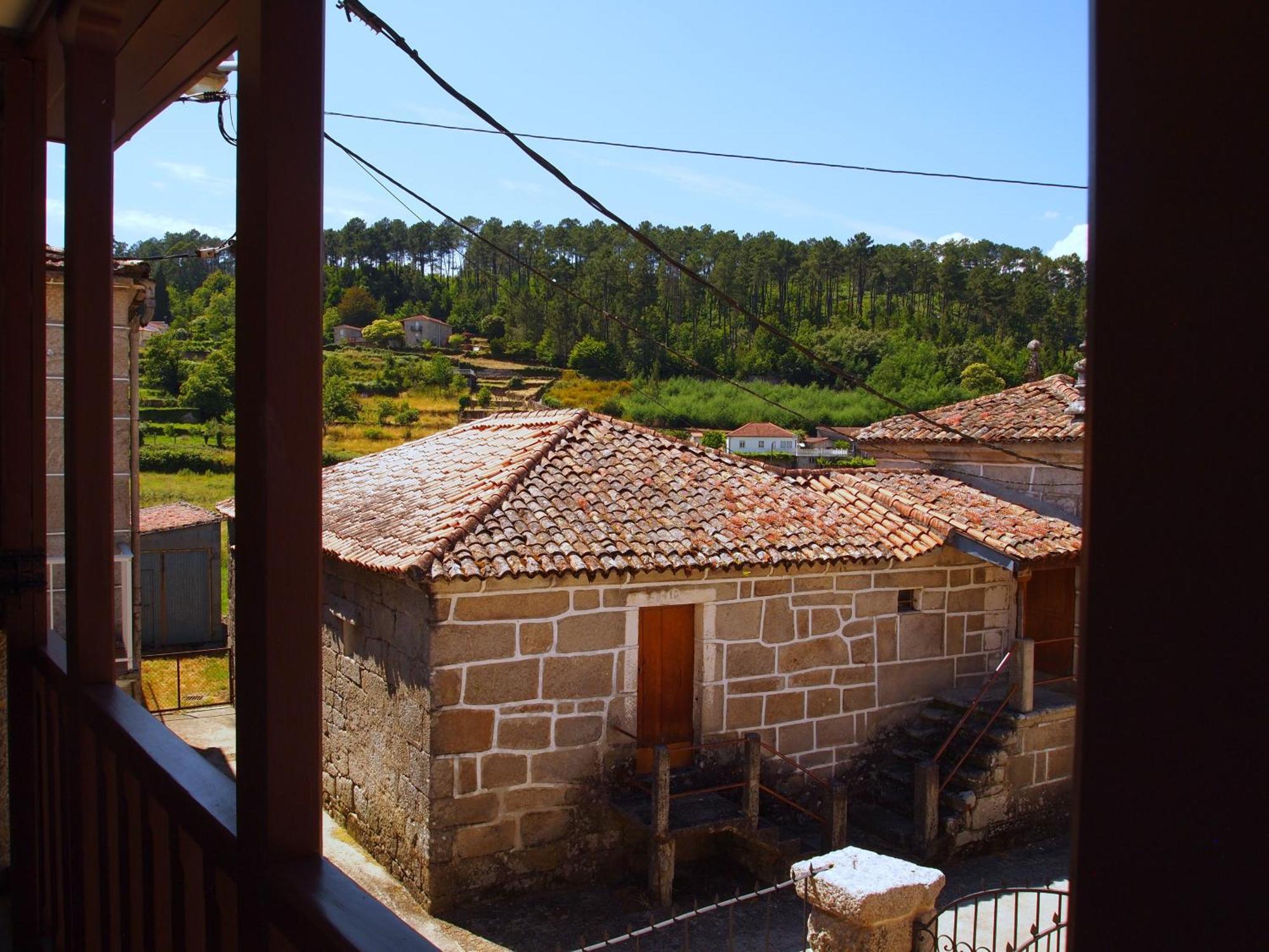 Casa Da Praza Konuk evi Lobios Dış mekan fotoğraf