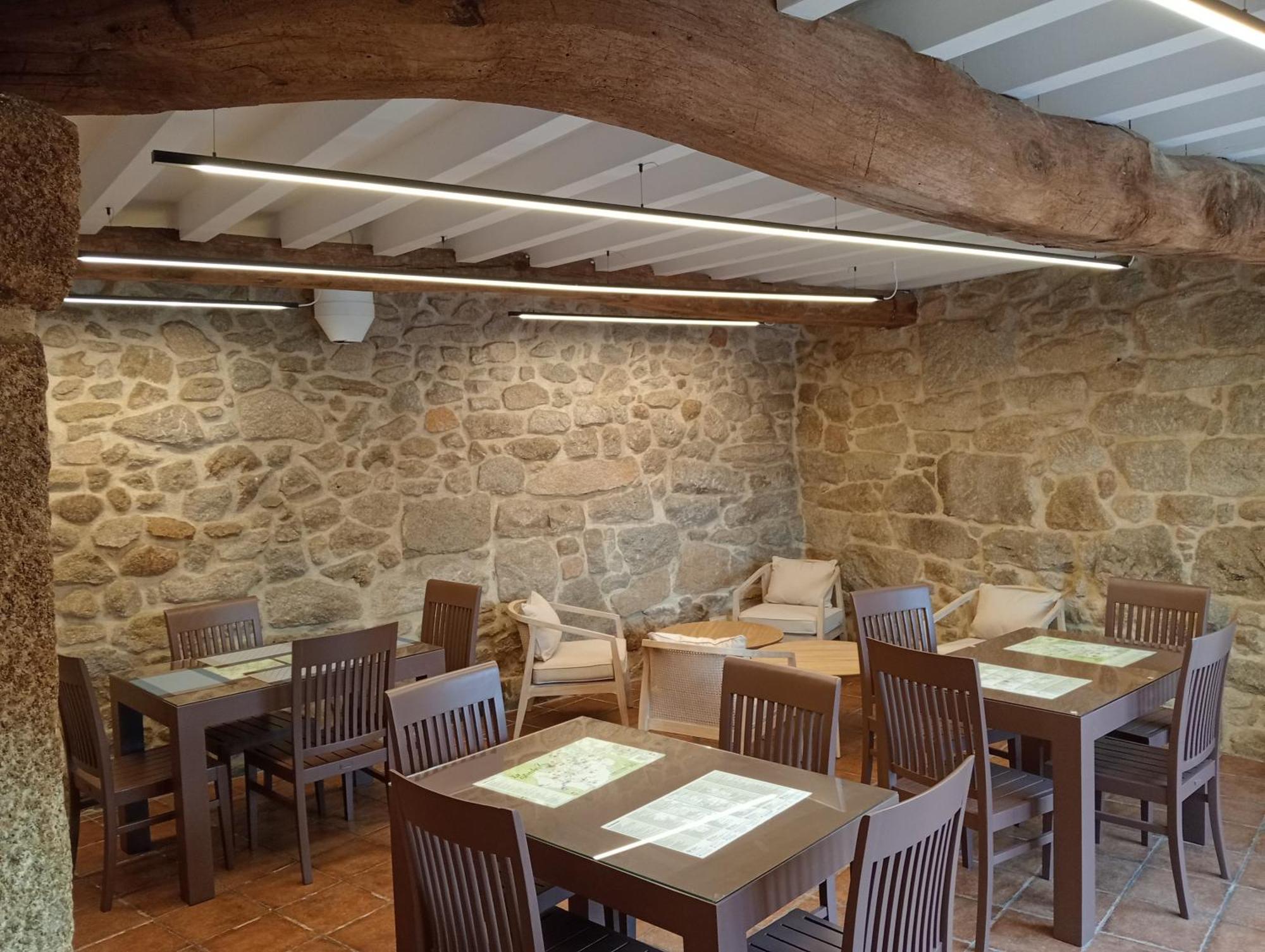 Casa Da Praza Konuk evi Lobios Dış mekan fotoğraf
