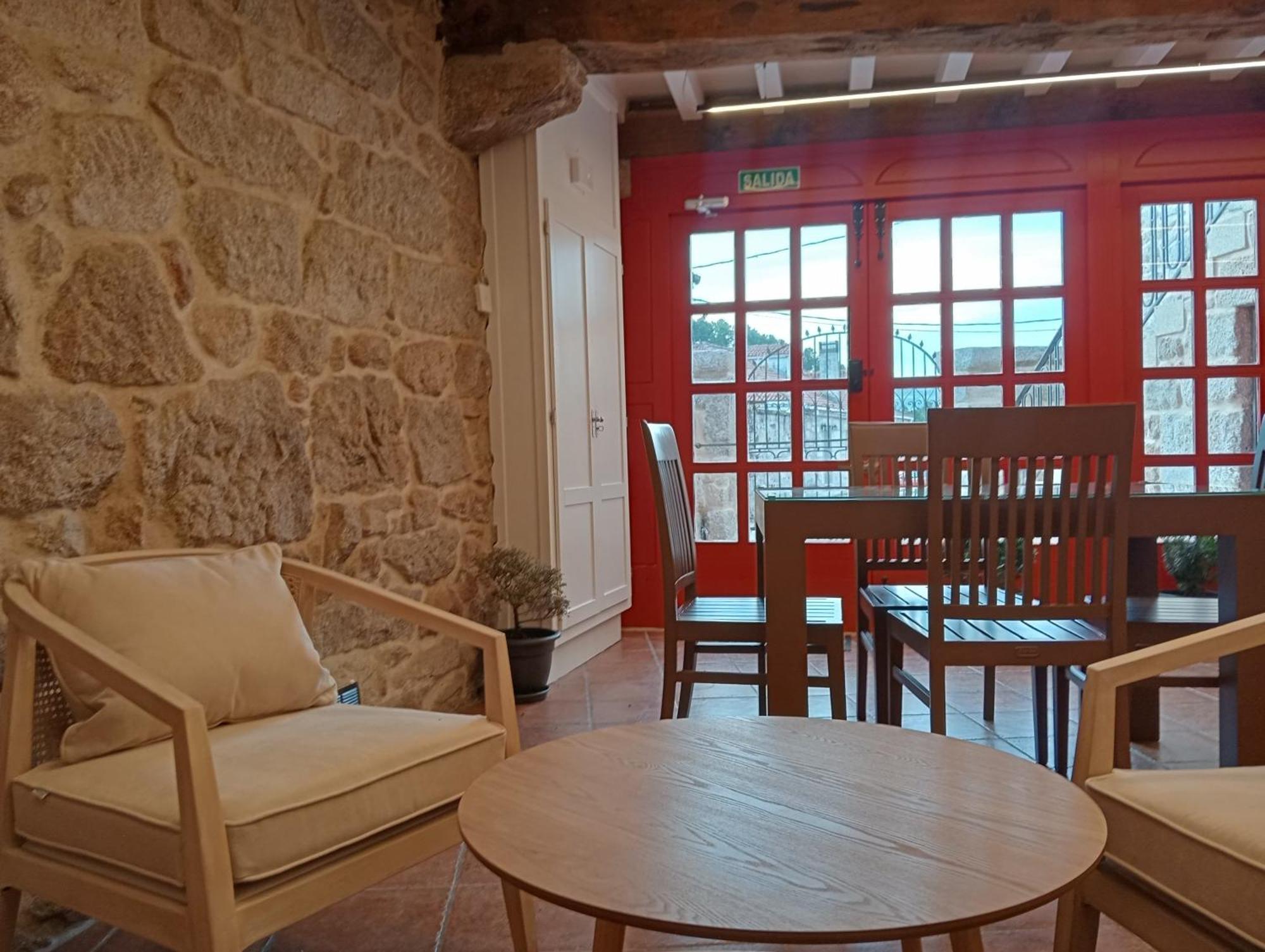 Casa Da Praza Konuk evi Lobios Dış mekan fotoğraf